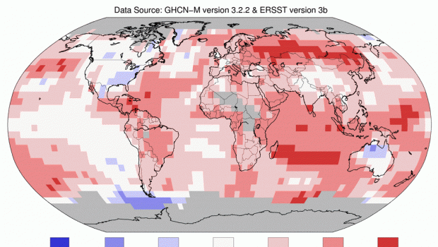 Esempio di mappatura dati NOAA