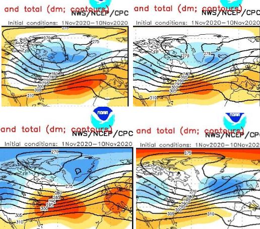 Previsione CFSv2 inverno 2020-21
