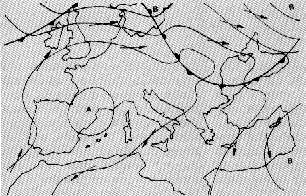 L’anticiclone atlantico si estende sull’Europa centrale e sul Mediterraneo occidentale