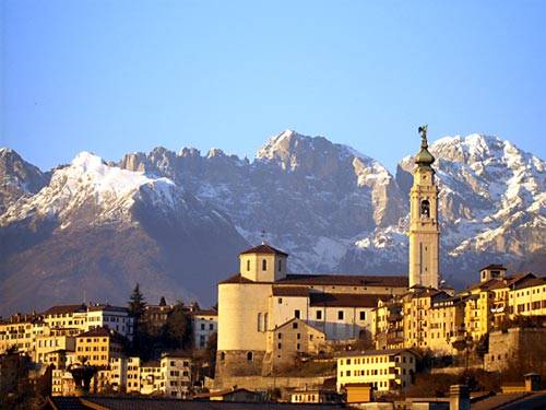 Bellissimo scorcio di Belluno