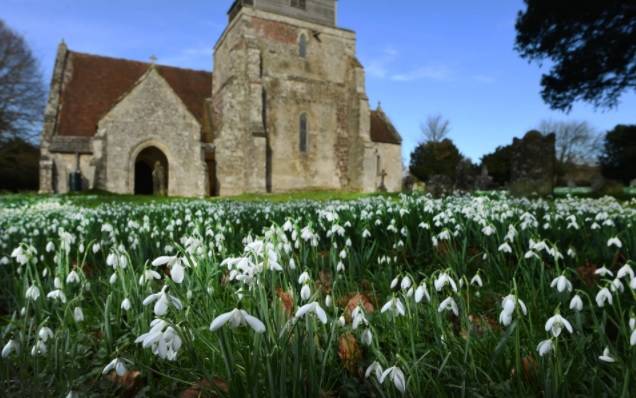 Cimitero di San Giorgio, Damerham, Hants