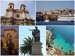 La città di Cagliari