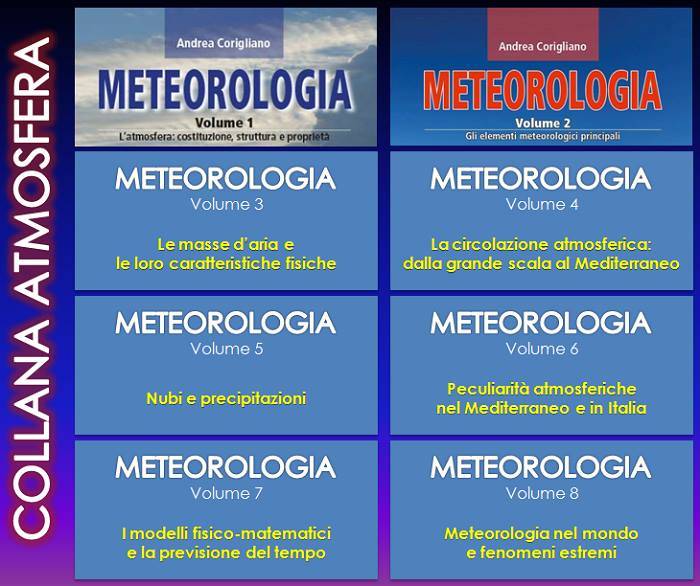 Meteorologia, la collana di Andrea Corigliano, anteprima di tutta la collana