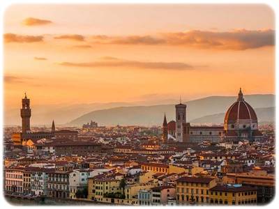 Stupenda veduta di Firenze