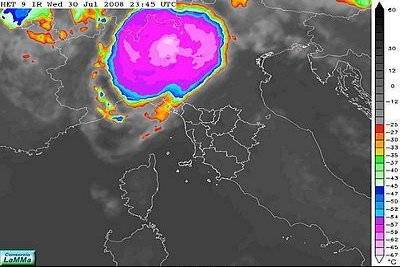 MCS in azione su Lombardia, Emilia e Trentino