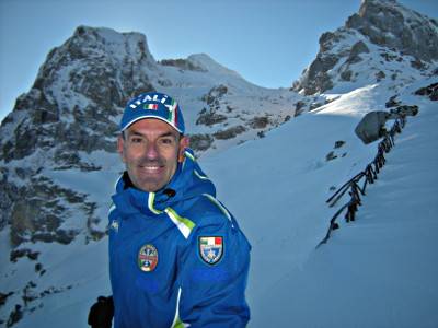 Paolo De Luca in montagna