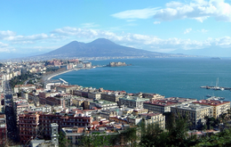 Napoli, il Golfo e il Vesuvio
