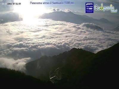 Panorama verso il Santuario