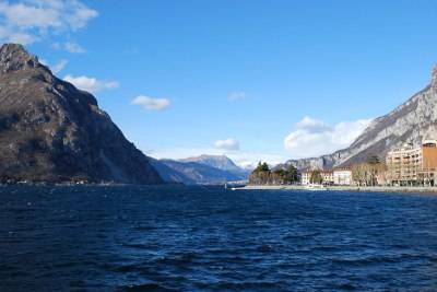 Giornata favonica al porto di Lecco