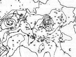 Le precipitazioni misurate il 6 Novembre 1994