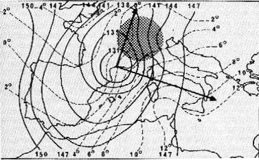 Situazione sinottica del 3 Novembre 1966