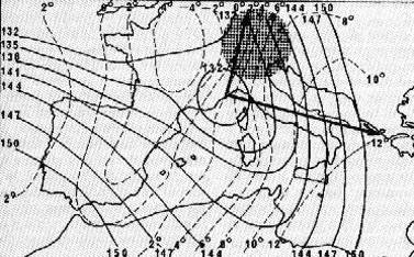 Situazione sinottica del 4 Novembre 1966