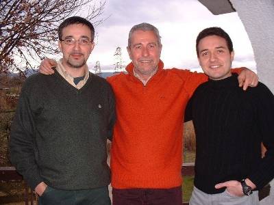 Visita a casa di Paolo da parte di Massimo Marchetti e Fabio Gervasi.