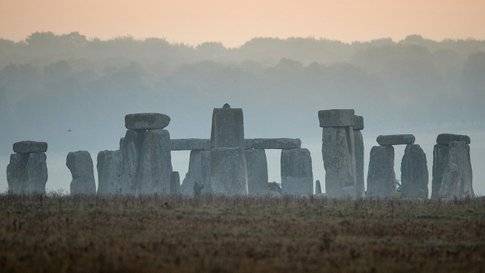 Le famose rocce a Stonehenge