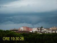 Prima foto della sequenza dei tornado