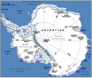 Temperature in Antartide