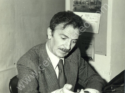 Andrea Baroni al lavoro