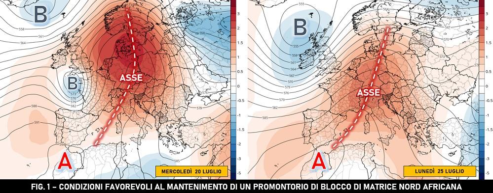Scenario favorevole al blocco del promontorio africano