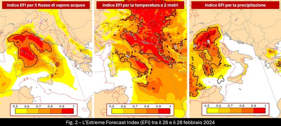 Indice EFI 26-28 febbraio 2024