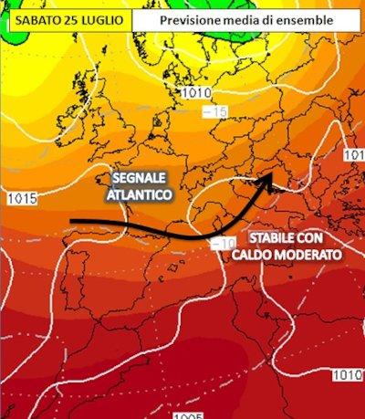 Mappe ensemble previste per il 25 luglio 2020