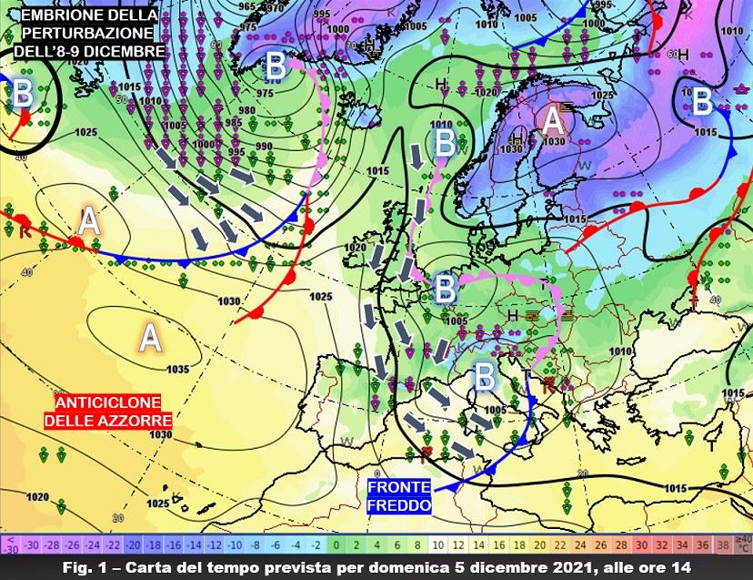 Mappe per domenica 5 Dicembre 2021