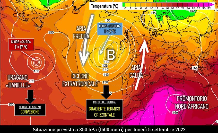 Mappa di previsione per il 5 Settembre 2022