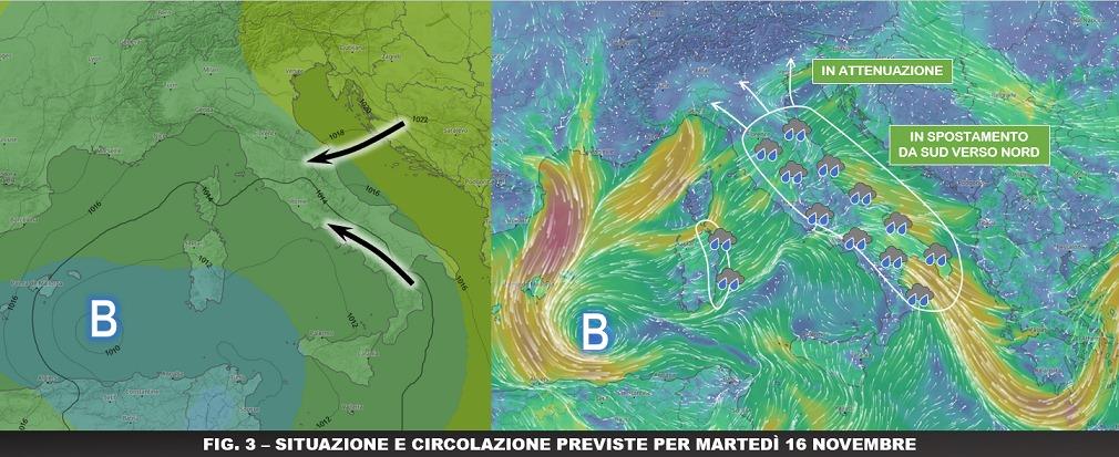 Mappa proiezione 16 novembre 2021