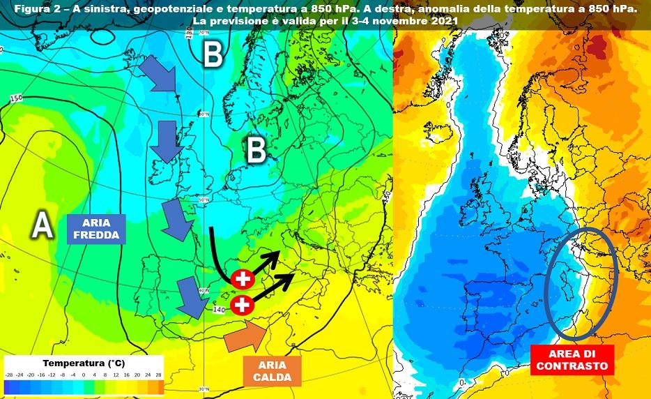 Mappe di previsione per il 3-4-novembre 2021