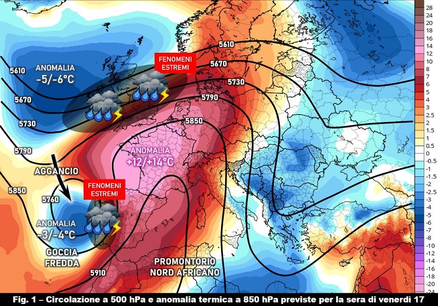 Mappa della circolazione prevista per il 17 Giugno 2022