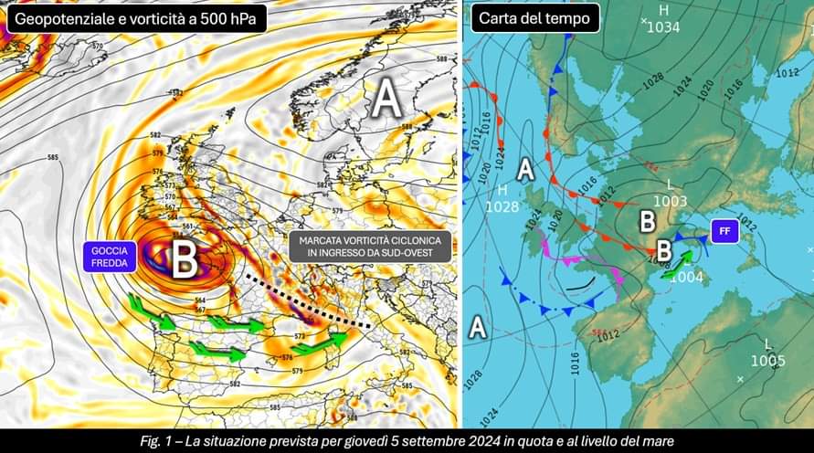 Mappe attese per il 5 settembre 2024