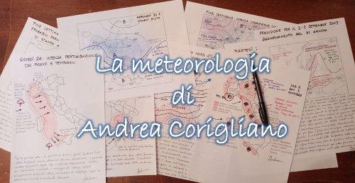 La meteorologia di Andrea Corigliano