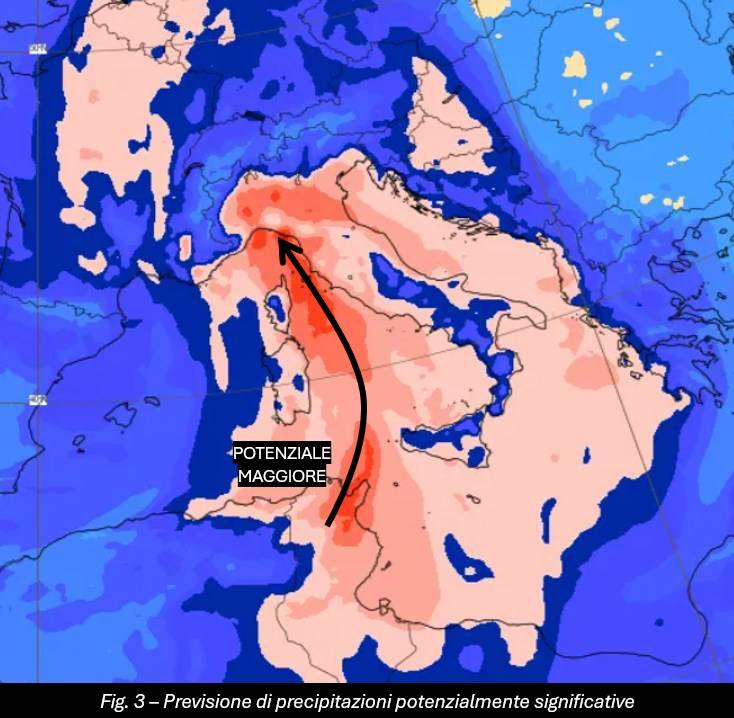 Piogge significative attese per il 17 ottobre 2024
