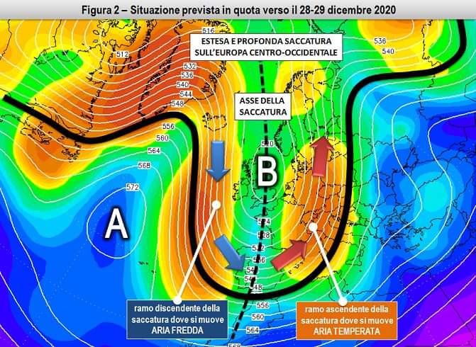 Previsione in quota per il 28 e il 29 Dicembre