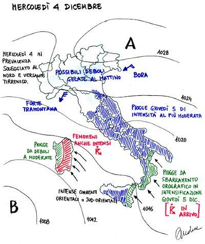 Previsione per Mercoledì 4 Dicembre 2019