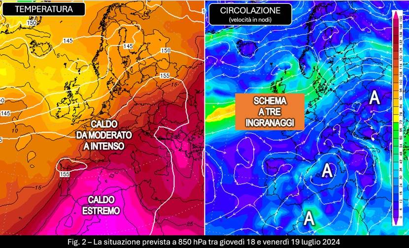 Proiezioni per il 18 e il 19 luglio 2024