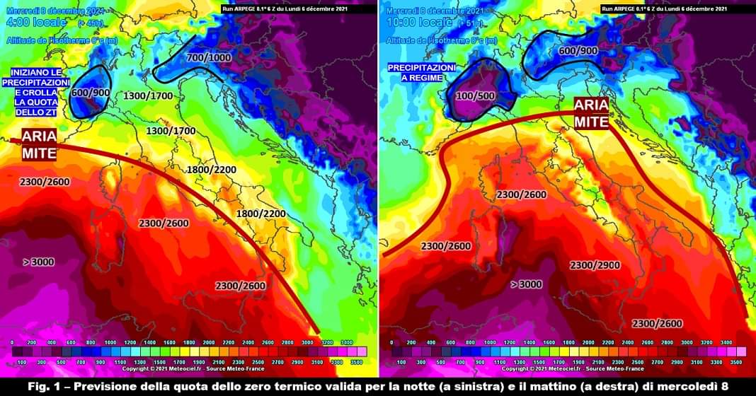 Quota zero termico prima parte 8 dicembre 2021