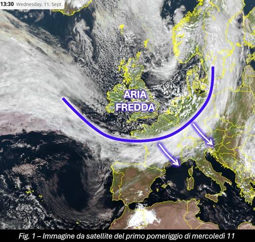 Immagine satellitare 11 Settembre 2024
