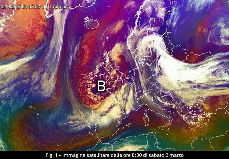 Satellite del 2 marzo 2024