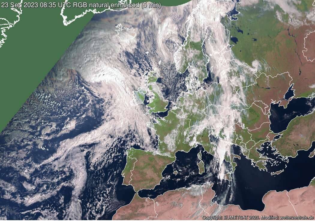 Immagine satellitare del 23 settembre 2023