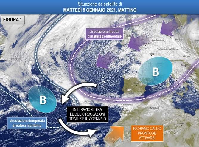 Mappa satellitare del 5 Gennaio 2021