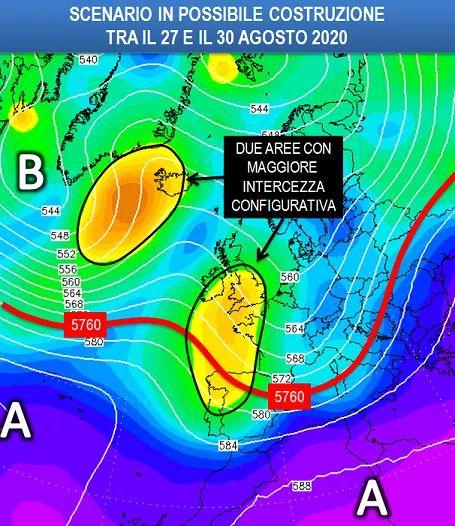 Scenario atteso tra il 27 e il 30 Aprile 2020