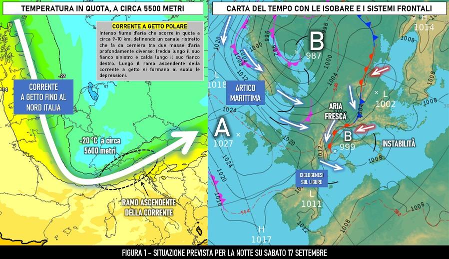 Mappa di previsione per il 17 Settembre 2022