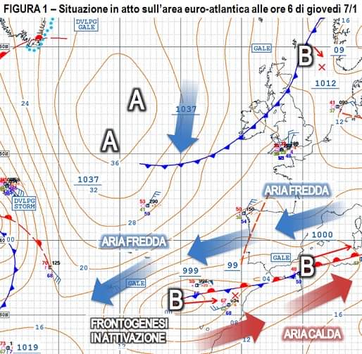 Situazione in atto il 7 Gennaio 2021