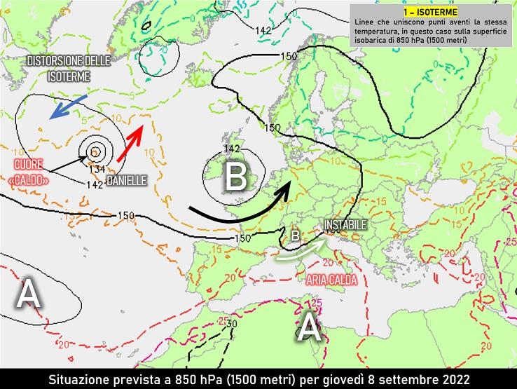 Situazione attesa per l'8 settembre 2022