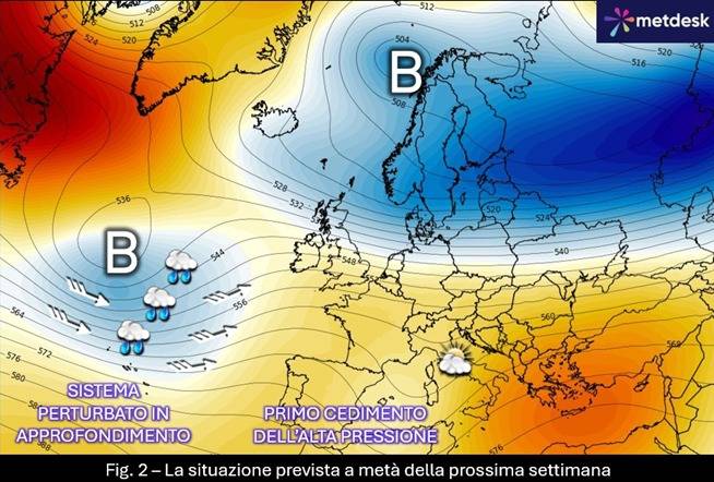 Situazione attesa per il 7-8 febbraio 2024