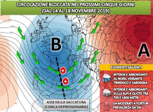 Circolazione bloccata dal 14 al 18 Novembre