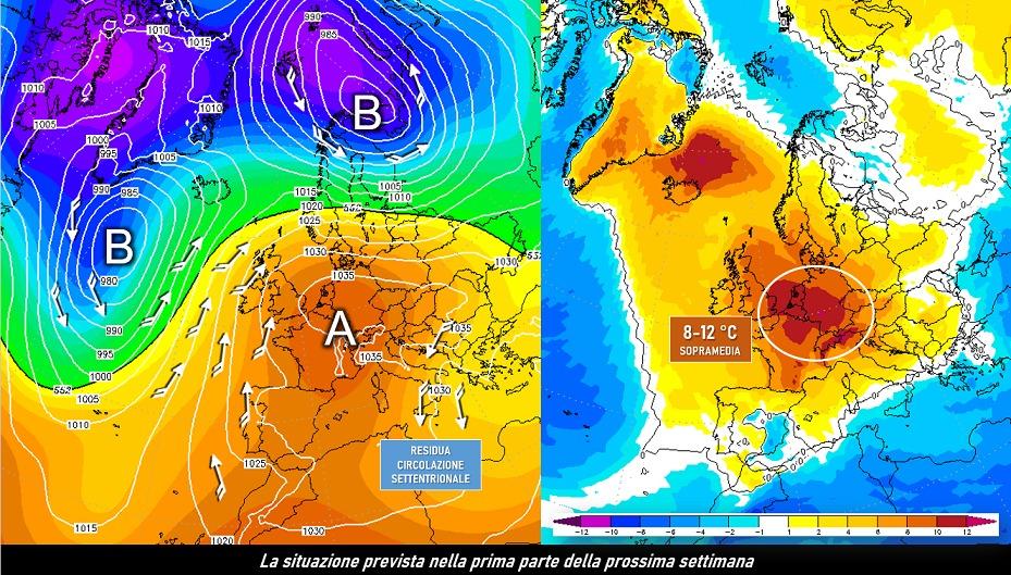 Situazione attesa per metà febbraio 2023