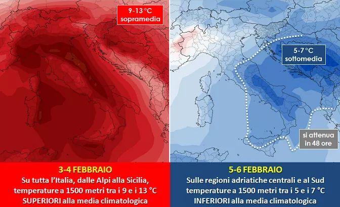 Sopramedia e subito sottomedia