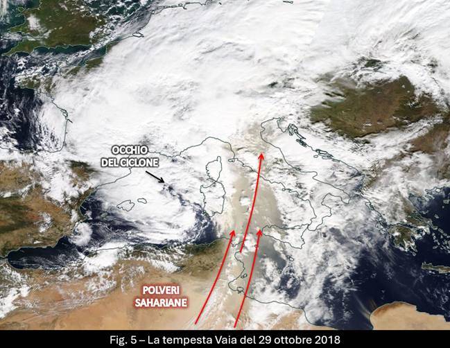 La tempesta Vaia del 29 ottobre 2018