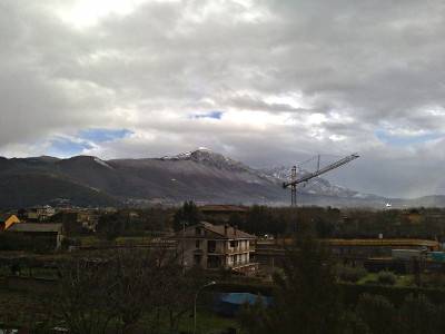 Valle della Calvagnola imbiancata il 2 Febbraio 2015